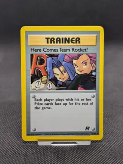 Here Comes Team Rocket 15/82 Holo Team Rocket Pokemon Card WOTC LP-NM - Image 1