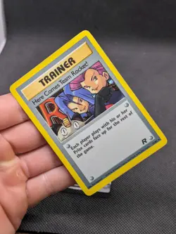 Here Comes Team Rocket 15/82 Holo Team Rocket Pokemon Card WOTC LP-NM - Image 2
