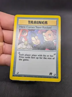 Here Comes Team Rocket 15/82 Holo Team Rocket Pokemon Card WOTC LP-NM - Image 3