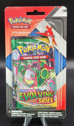 Pokemon Evolving Skies & Chilling Reign 2 Booster Pack Blister Latias Pin Sealed - Image 1