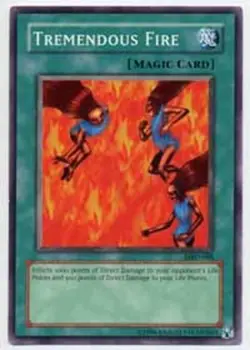 Tremendous Fire - MRD-088 - Common - Unlimited Edition - Moderately Played - Image 1