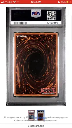 2023 Yugioh 25th Anniversary DCR Guardian Grarl PSA 10 - Image 2