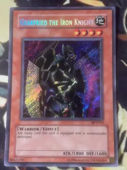 Yugioh: Gearfried The Iron Knight - BPT-012 - Secret Rare - Unlimited LP - Image 1