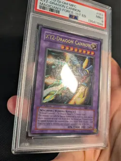 Yugioh XYZ-Dragon Cannon MFC-052 1st Edition Ultra Rare PSA 9 Mint! - Image 3
