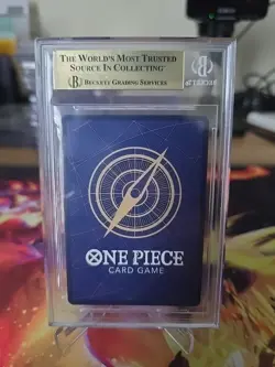 2022 One Piece Summit Decisive Battle Japanese OP02120 Uta Sec BGS 10 PRISTINE - Image 2
