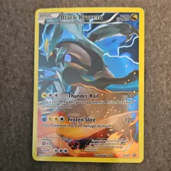 Pokemon Black Kyurem XY80 Promo Holo Basic HP120 Card - XY Set English - Image 1