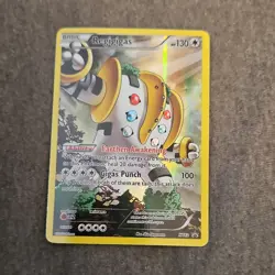 Pokemon Regigigas Promo Full Art Holo XY82 Basic HP130 Card - XY Set English - Image 1
