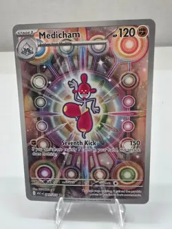 Pokemon Card TCG Medicham 241/217 Illustration Rare Ascended Heroes Holo English - Image 1