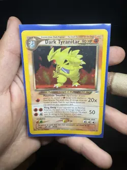 Pokemon Dark Tyranitar Holo Rare 11/105 Neo Destiny 90 HP English Card - Image 2