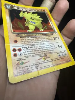 Pokemon Dark Tyranitar Holo Rare 11/105 Neo Destiny 90 HP English Card - Image 4