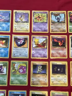 Team Rocket Pokemon Cards X48 Vintage Good-Excellent Condition (P30) - Image 4