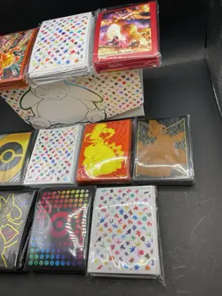 Lot Of 10 Pokemon ETB Mixed Card Sleeves NEW SEALED - Image 3