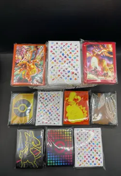 Lot Of 10 Pokemon ETB Mixed Card Sleeves NEW SEALED - Image 4