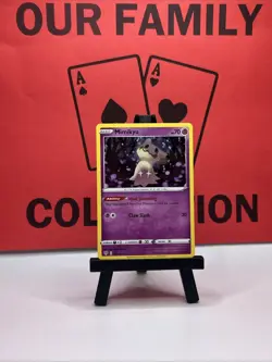 Mimikyu 081/189 Cosmos Holo Rare Darkness Ablaze Pokemon Card SWIRL - Image 1
