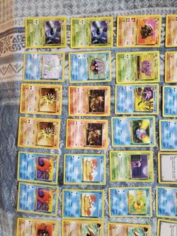 LP/MP 100 Cards Pokemon Collection Lot FOSSIL ONLY Set 1999 WOTC Vintage Cards - Image 2