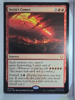Sozin's Comet - M154 - MTG - Avatar: The Last Airbender (TLA) - Image 1