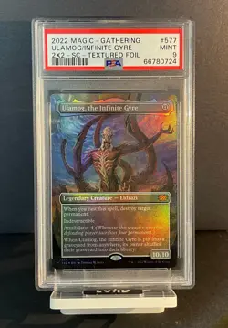 Ulamog, the Infinite Gyre Textured Foil | Double Masters 2022 | PSA 9 | POP 7 ✨ - Image 1