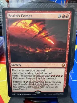 MTG Magic the Gathering Sozin's Comet (154/447) Avatar The Last Airbender LP - Image 1