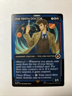 The Tenth Doctor (Showcase) #561 (NM) Doctor Who WHO Magic MTG - Image 1
