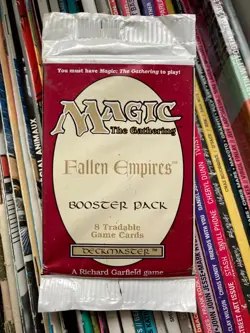MAGIC THE GATHERING Lot of TWO (2) FALLEN EMPIRES Factory Sealed Booster Packs!! - Image 4