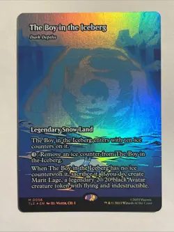 The Boy in the Iceberg - Dark Depths (Borderless) Avatar: The Last Airbender:... - Image 1