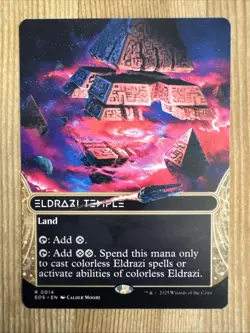 Eldrazi Temple - Borderless - Edge of Eternities - EOS R 0014 - Image 1