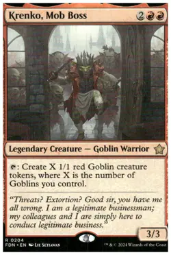 Foundations #204 Krenko, Mob Boss - Image 1