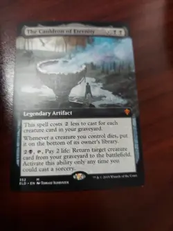 The Cauldron of Eternity (Extended Art) Throne of Eldraine Regular - Image 1