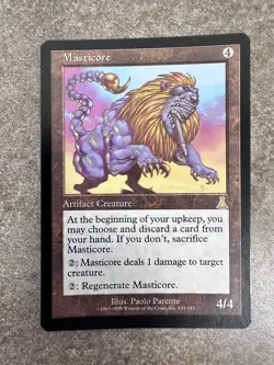 MTG Magic the Gathering - Urza's Destiny Masticore - Never played NM - Image 1
