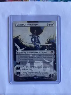 Elspeth, Storm Slayer (Borderless) Tarkir: Dragonstorm Regular - Image 3