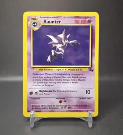 Pokemon TCG Haunter 21/62 Fossil Regular LP - Image 1