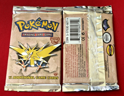 1999 Pokemon 1st Edition Fossil Booster Pack Factory sealed ZAPDOS 21 grams - Image 1