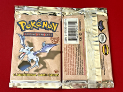 1999 Pokemon 1st Edition Fossil Booster Pack Factory sealed Aerodactyl 21 grams - Image 1