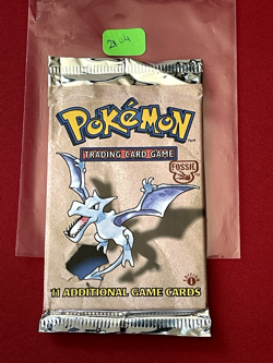 1999 Pokemon 1st Edition Fossil Booster Pack Factory sealed Aerodactyl 21 grams - Image 4