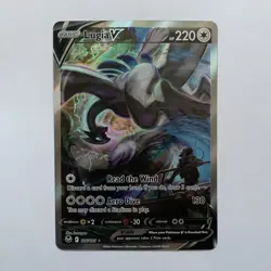Pokemon Lugia V Ultra Rare Holo Card Silver Tempest 186/195 Promo SWSH301 - Image 1