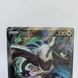 Pokemon Lugia V Ultra Rare Holo Card Silver Tempest 186/195 Promo SWSH301 - Image 2
