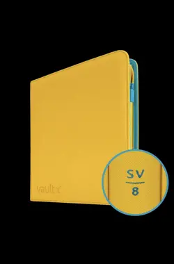 Vault X SV8 Surging Sparks - Unlimited - 12-Pocket Premium Zip Binder Pokemon - Image 3