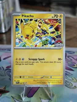 ⚡ Pokemon Pikachu SVP 225 Black Star Promo World Championships 2025 MINT ⚡ - Image 1