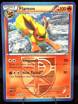 Flareon (Team Plasma) 12/116 Plasma Freeze Regular - Pokemon TCG - LP Condition - Image 1