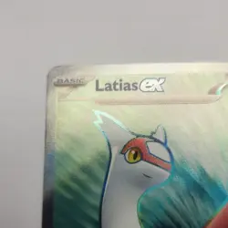 Pokemon Latias ex 220/191 Sv08: Surging Sparks Ultra Rare Full Art Holo 210 HP - Image 5
