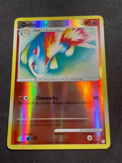 Pokemon Quilava 60/123 MT Mysterious Treasures LP/NM Reverse Holo LP - Image 1