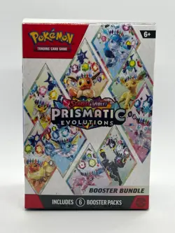 Pokemon TCG: Scarlet & Violet Prismatic Evolutions Booster Bundle Factory Sealed - Image 1