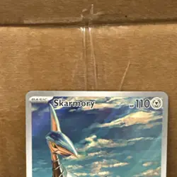 Skarmory 209/191 Sv08: Pokemon Surging Sparks Full Art Near mint ships fast - Image 2