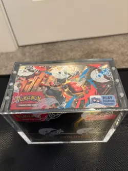 Mega Evolution Sealed Booster Box - MINT - Acrylic Case - English Pokemon - Image 5