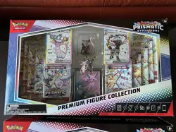 Lot of (2) - Pokemon TCG Prismatic Evolutions Premium Figure Collection Box - Image 2