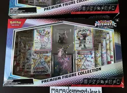 Lot of (2) - Pokemon TCG Prismatic Evolutions Premium Figure Collection Box - Image 3