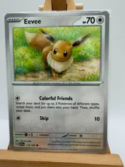 Pokemon TCG - S&V 151 - Eevee Pokemon Together Promo - SEALED - Image 1