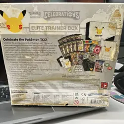 Pokemon TCG Celebrations Elite Trainer Box 25th Anniversary ETB Sealed NEW - Image 2