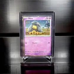 Pokemon - Scarlet & Violet 151 - Abra 063/165 - Cosmos “Mew” Swirl Holo MINT - Image 1