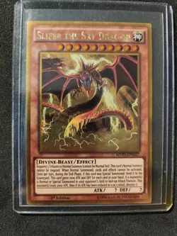Yu-Gi-Oh! Slifer the Sky Dragon MVP1-ENG57Movie Pack Gold Exactly as Seen - Image 1